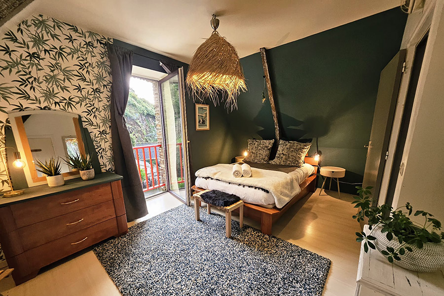 Chambre avec lit 2 places