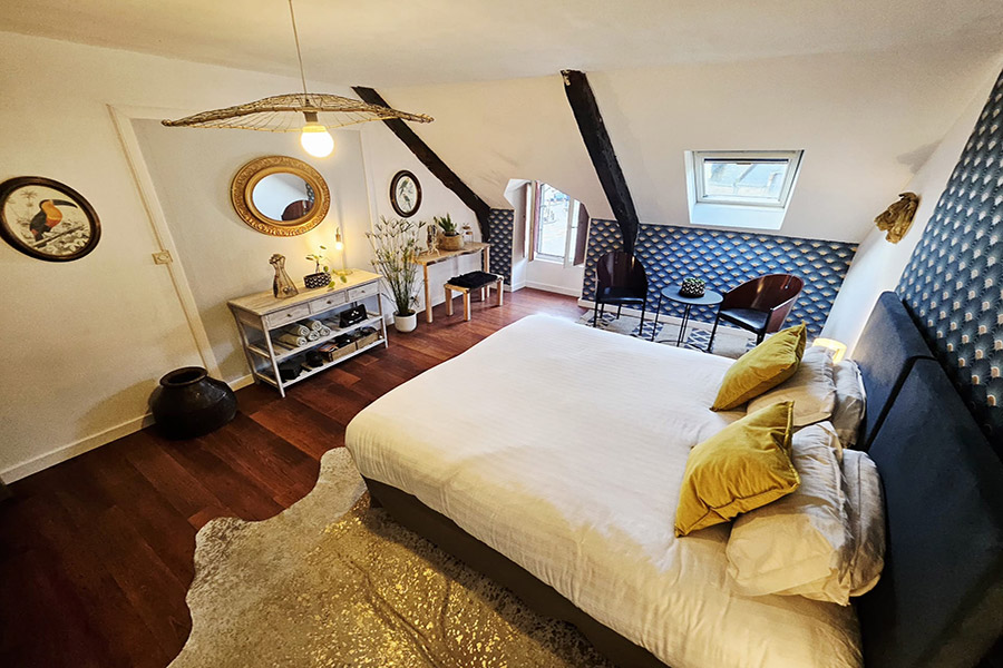 Chambre avec lit 2 places